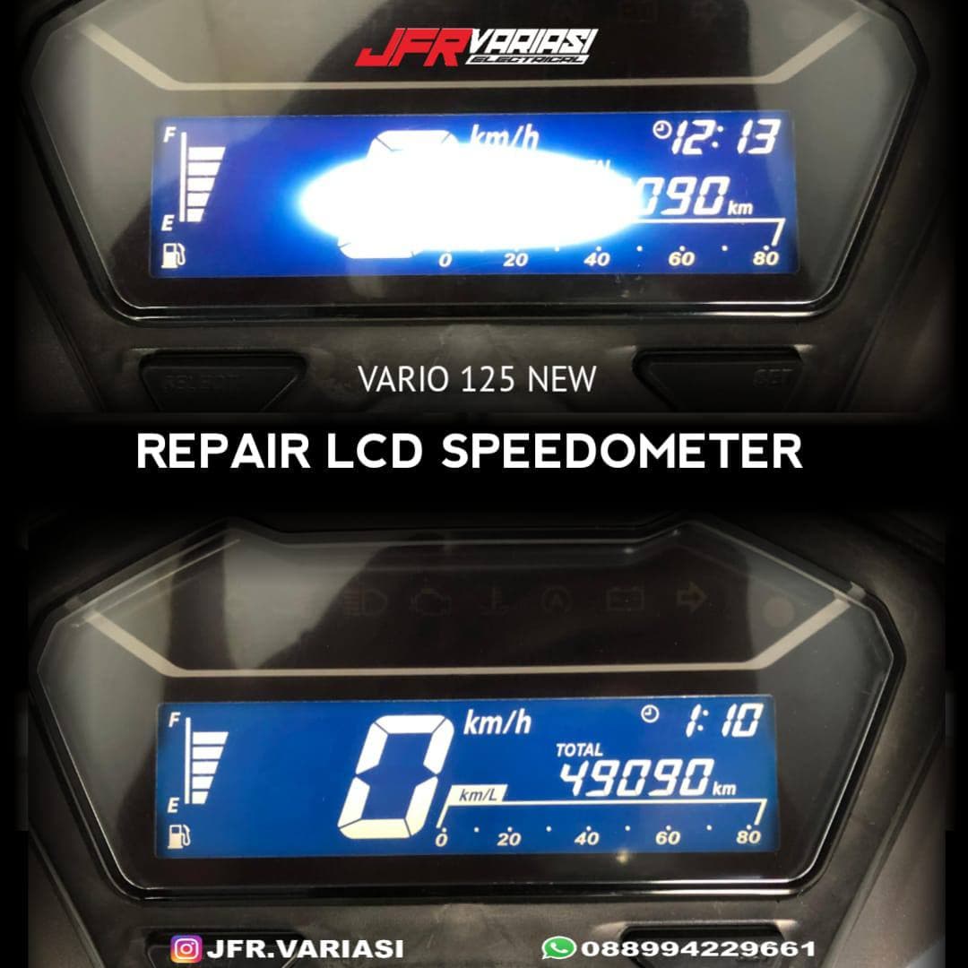 Honda Vario Led New Service Speedometer Sunburn