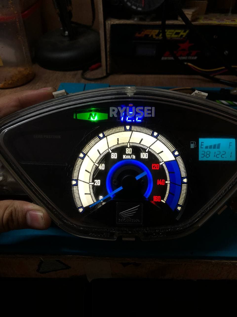 Supra X 125 Custom Speedometer Paket Full 2
